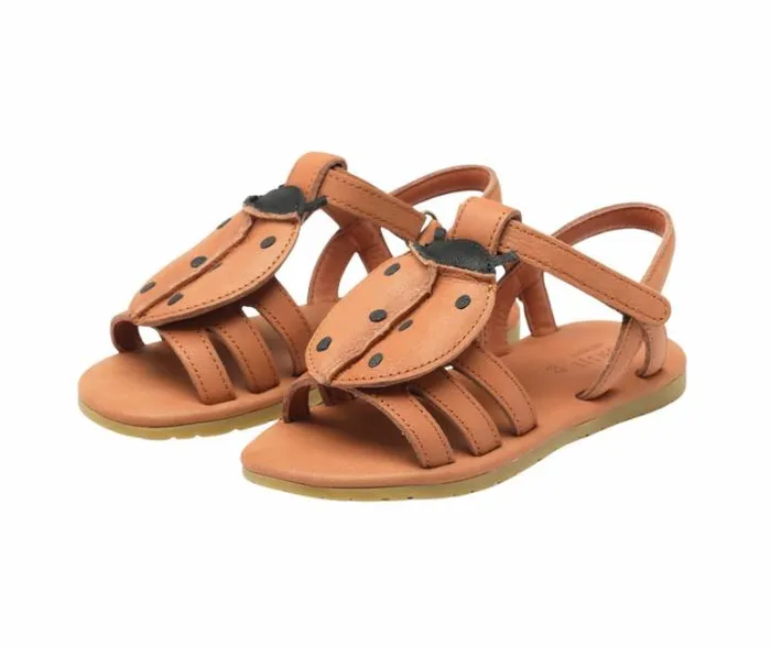Donsje Amsterdam Sandals Boys Iles Sky Sandals Walnut Leather