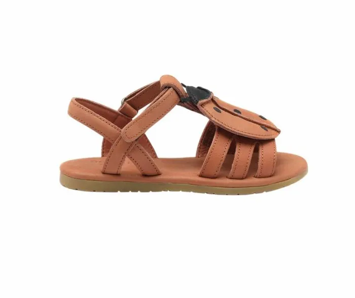 Donsje Amsterdam Sandals Boys Iles Sky Sandals Walnut Leather