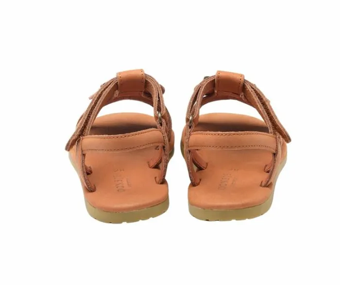 Donsje Amsterdam Sandals Boys Iles Sky Sandals Walnut Leather