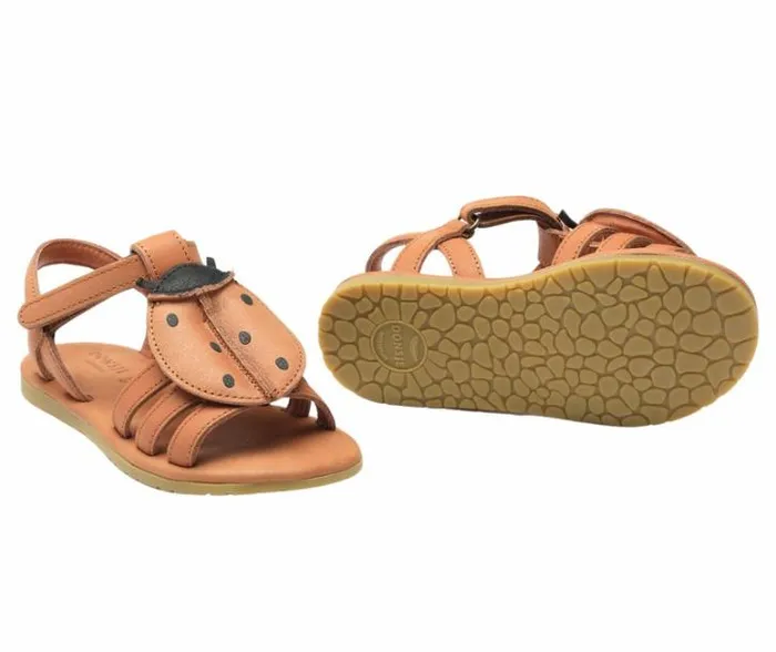 Donsje Amsterdam Sandals Boys Iles Sky Sandals Walnut Leather