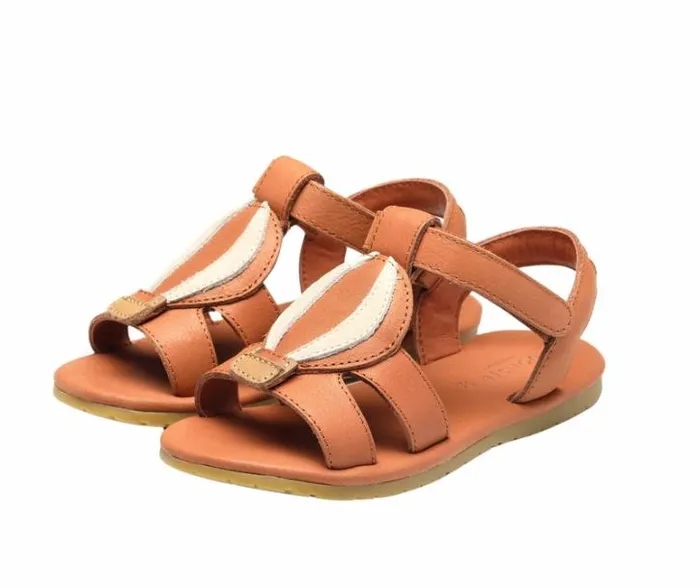 Donsje Amsterdam Sandals Boys Mattia Sandals Walnut Leather