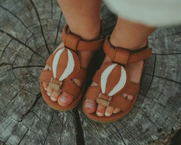 Donsje Amsterdam Sandals Boys Mattia Sandals Walnut Leather