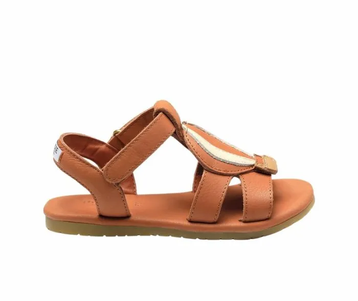Donsje Amsterdam Sandals Boys Mattia Sandals Walnut Leather