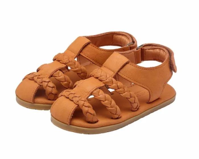 Donsje Amsterdam Sandals Boys Rizzo Caramel Leather