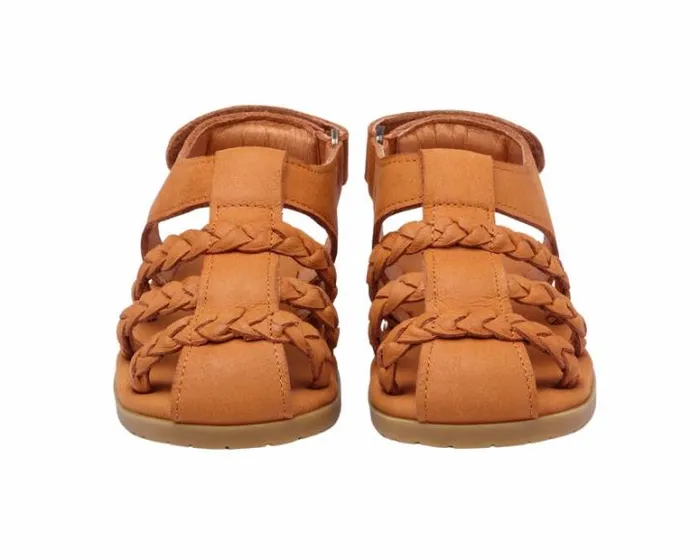 Donsje Amsterdam Sandals Boys Rizzo Caramel Leather