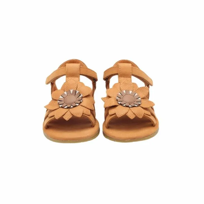 Donsje Amsterdam Sandals Girls Iles Fields Sandals Caramel Leather