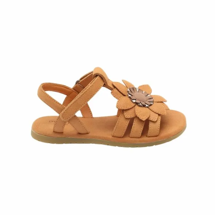 Donsje Amsterdam Sandals Girls Iles Fields Sandals Caramel Leather