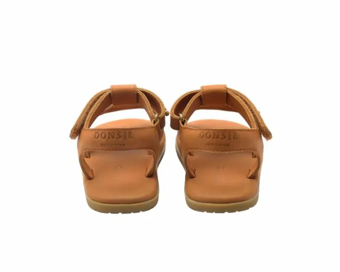 Donsje Amsterdam Sandals Girls Lee Sea Caramel Leather