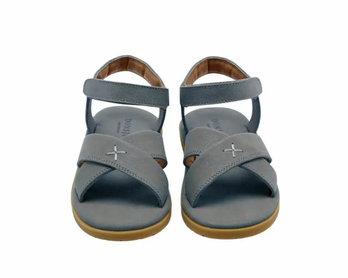 Donsje Amsterdam Sandals Girls Otis Sandals Petrol Leather