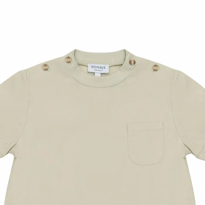 Donsje Amsterdam Shirts and Blouses Baby Jig Shirt Olive Grey