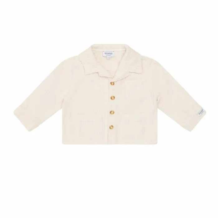 Donsje Amsterdam Shirts and Blouses Boys Auberger Overshirt Macaroon