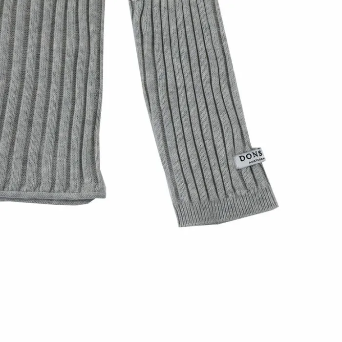 Donsje Amsterdam Shirts and Blouses Boys Dion Shirt Pale Grey Melange