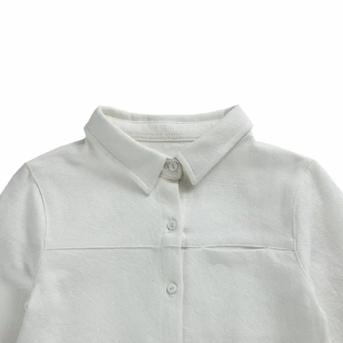 Donsje Amsterdam Shirts and Blouses Boys Toni Blouse White