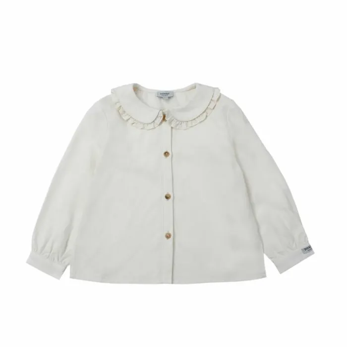 Donsje Amsterdam Shirts and Blouses Girls Luana Blouse Off White