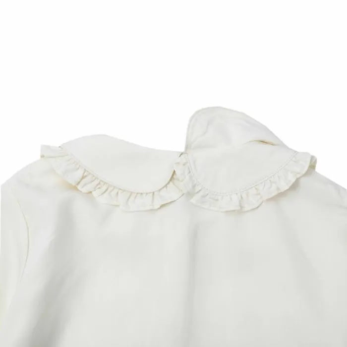 Donsje Amsterdam Shirts and Blouses Girls Luana Blouse Off White
