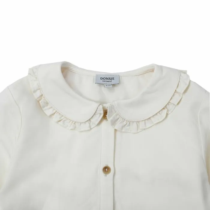 Donsje Amsterdam Shirts and Blouses Girls Luana Blouse Off White