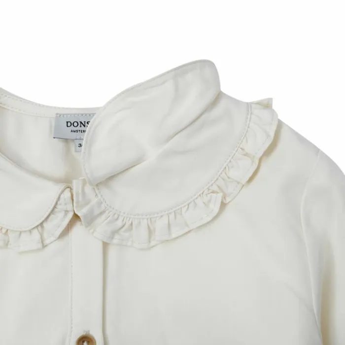 Donsje Amsterdam Shirts and Blouses Girls Luana Blouse Off White