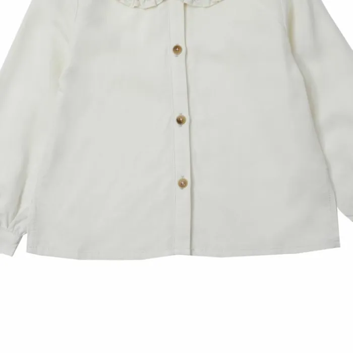 Donsje Amsterdam Shirts and Blouses Girls Luana Blouse Off White