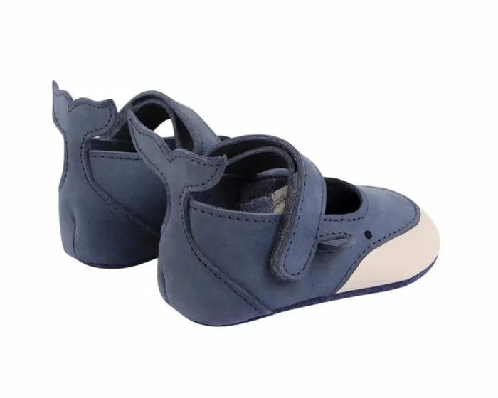 Donsje Amsterdam Shoes Baby Amigu Shoes Petrol Nubuck