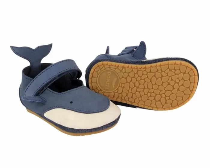 Donsje Amsterdam Shoes Baby Amigu Shoes Petrol Nubuck