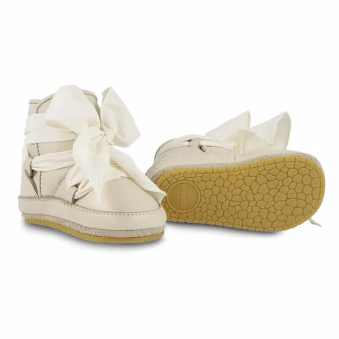 Donsje Amsterdam Shoes Baby Anouk Booties Cream Leather