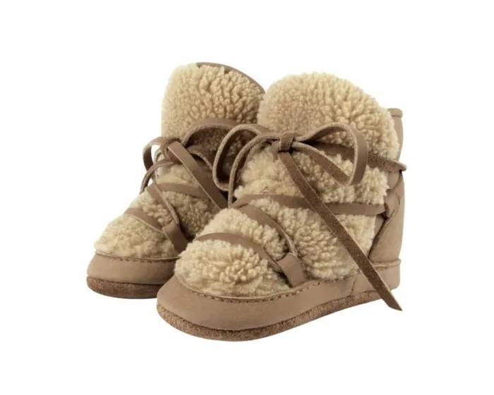 Donsje Amsterdam Shoes Baby Cassi Booties Truffle Nubuck