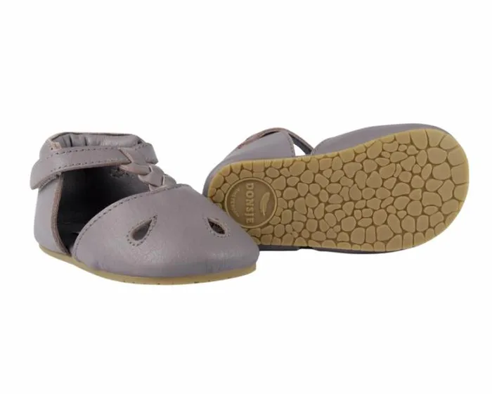 Donsje Amsterdam Shoes Baby Dudu Shoes Dark Lavender Leather