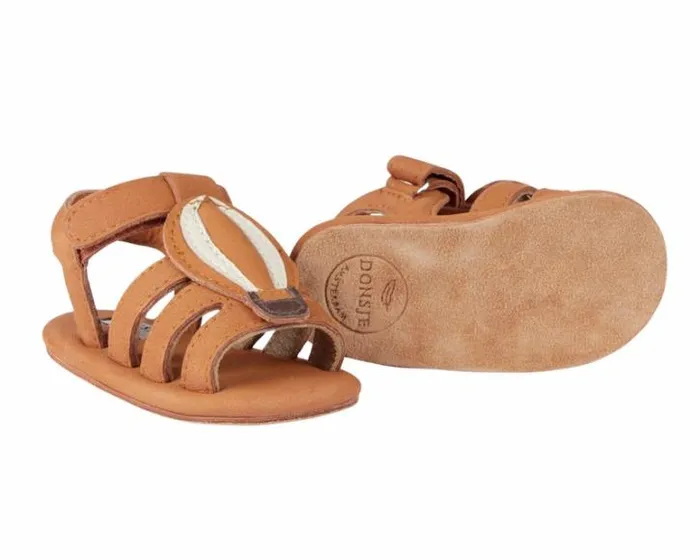 Donsje Amsterdam Shoes Baby Flops Sandals Maple Nubuck