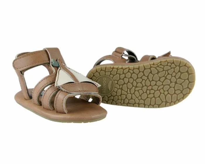 Donsje Amsterdam Shoes Baby Flops Sandals Nutmeg Leather