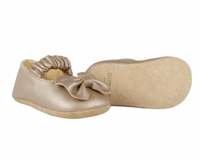 Donsje Amsterdam Shoes Baby Neni Ballerinas Powder Metallic Nubuck