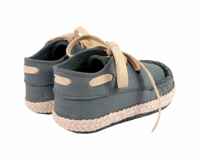 Donsje Amsterdam Shoes Baby Noud Blue Stone Leather