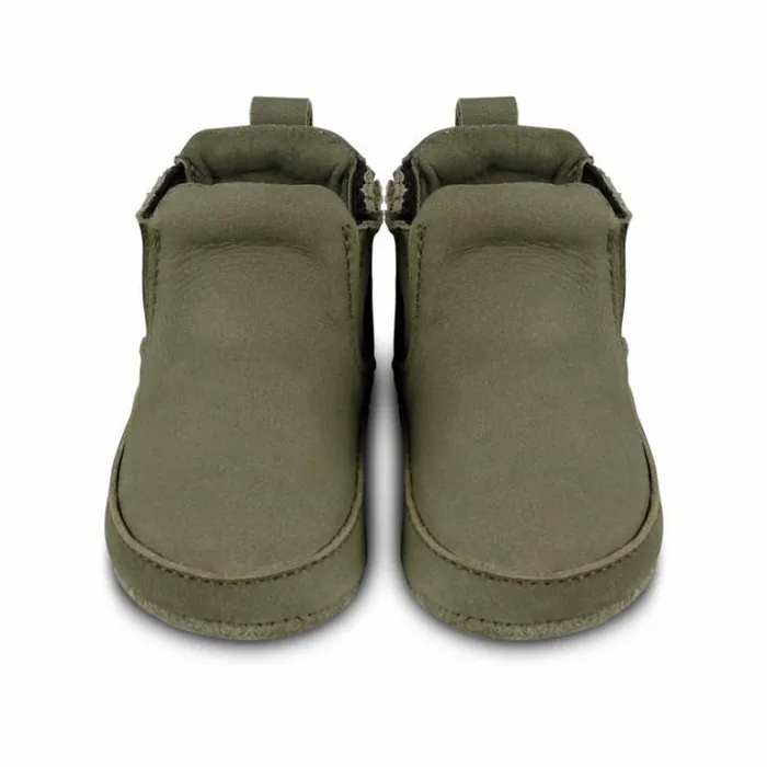 Donsje Amsterdam Shoes Baby Skib Booties Stone Nubuck