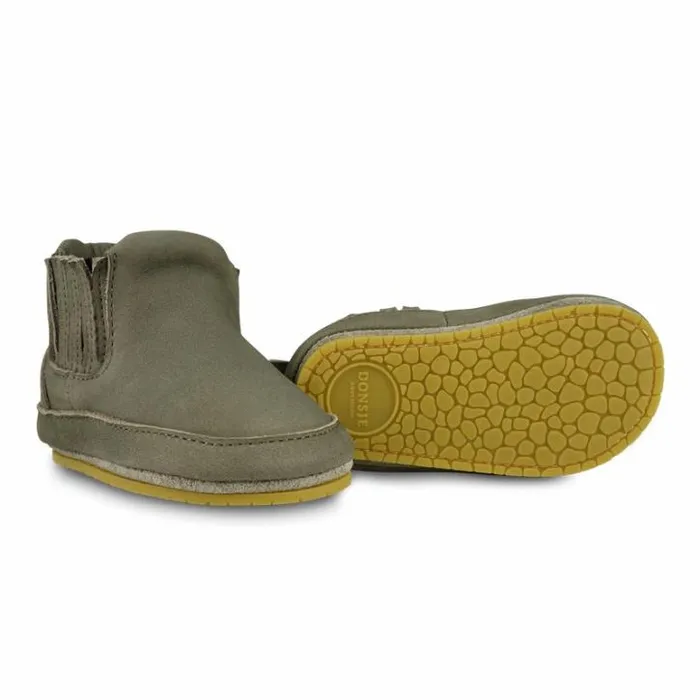 Donsje Amsterdam Shoes Baby Skib Booties Stone Nubuck