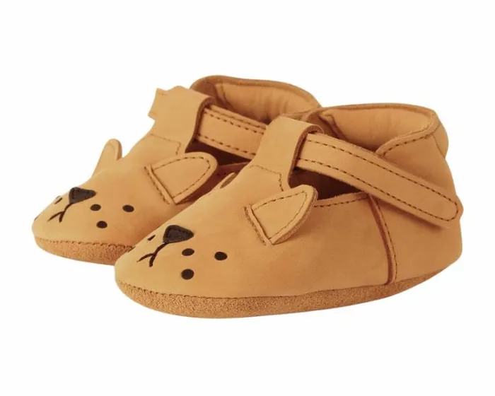 Donsje Amsterdam Shoes Baby Spark Classic Shoes Caramel Nubuck
