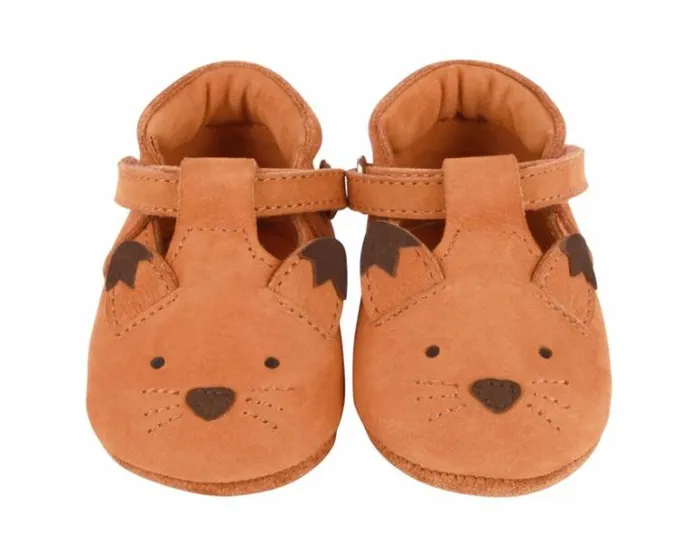 Donsje Amsterdam Shoes Baby Spark Classic Shoes Maple Nubuck