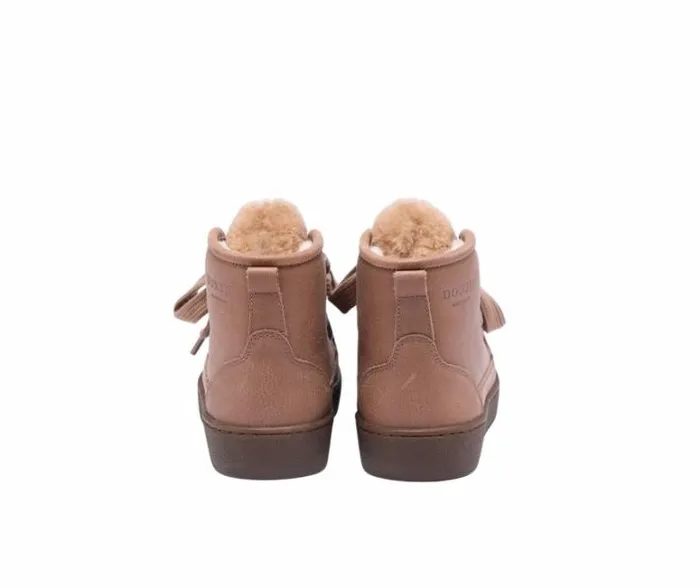 Donsje Amsterdam Sneakers Boys Flinn Hazelnut Leather