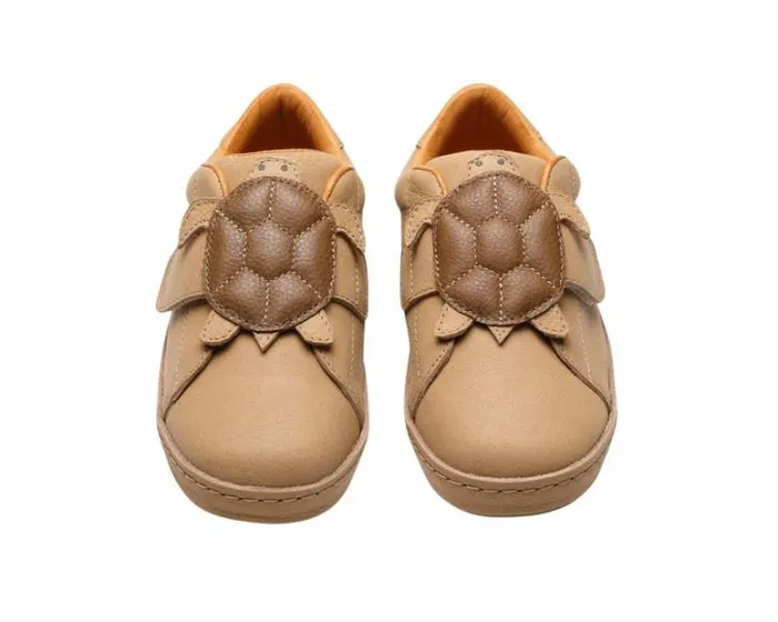 Donsje Amsterdam Sneakers Boys Hayo Taupe Leather
