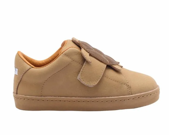 Donsje Amsterdam Sneakers Boys Hayo Taupe Leather
