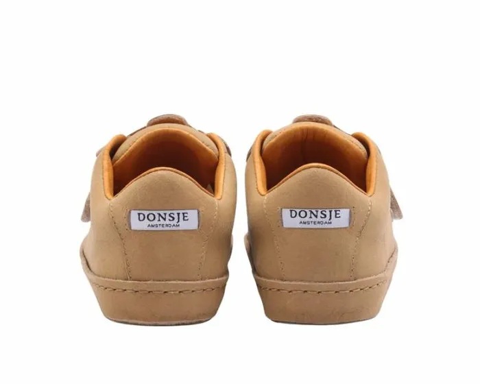 Donsje Amsterdam Sneakers Boys Hayo Taupe Leather