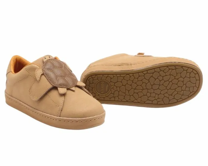 Donsje Amsterdam Sneakers Boys Hayo Taupe Leather