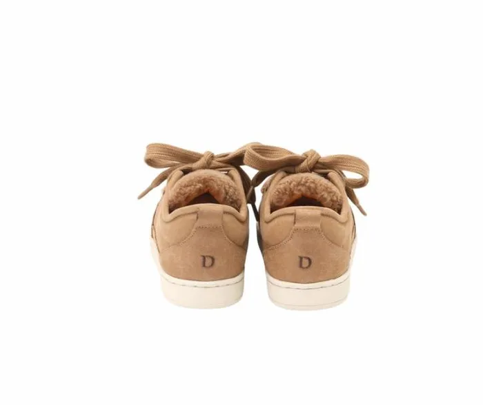 Donsje Amsterdam Sneakers Girls Sandor Sneakers Beige Leather