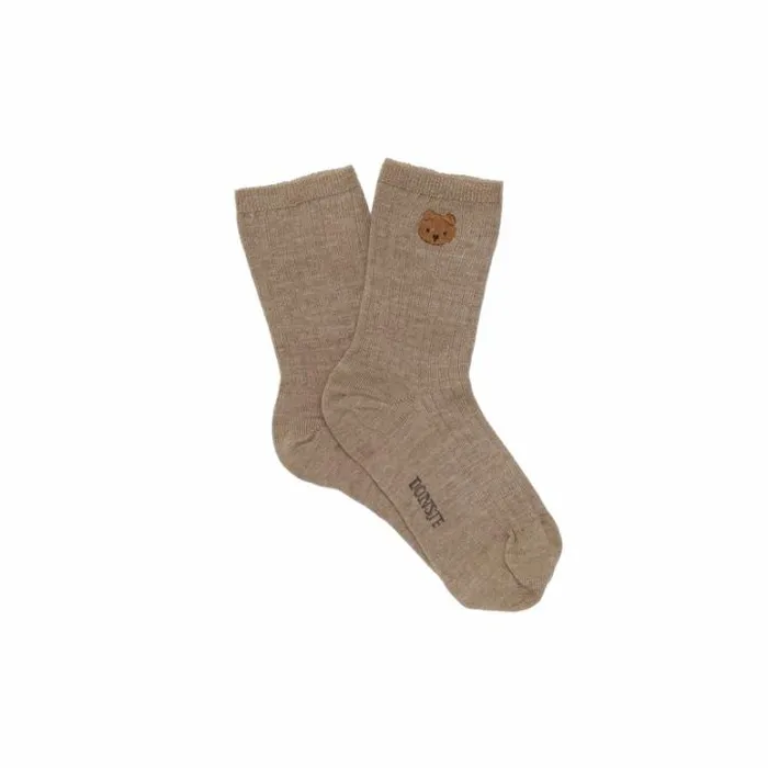 Donsje Amsterdam Socks and Tights Girls Bell Socks Dusty Green