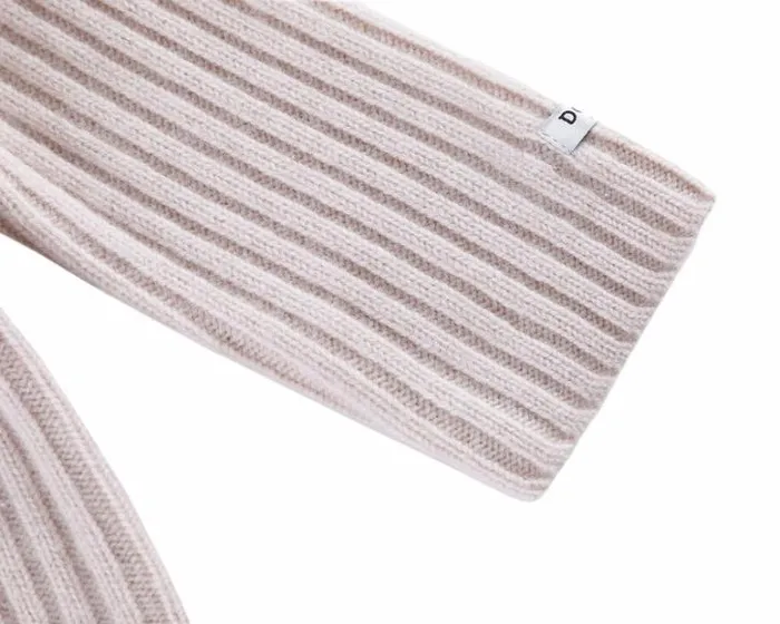Donsje Amsterdam Sweaters and Cardigans Baby Elo Merino Wool Cardigan Soft Blush