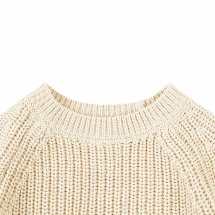 Donsje Amsterdam Sweaters and Cardigans Baby Jade Sweater Macaroon Donsje Amsterdam Sweaters and Cardigans Baby Jade Sweater Macaroon
