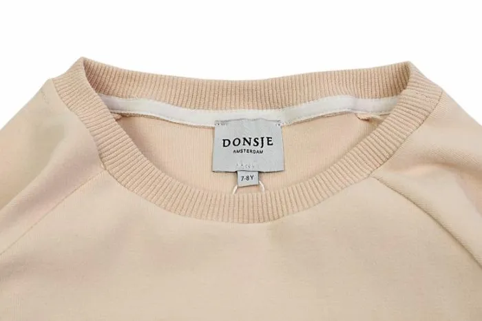 Donsje Amsterdam Sweaters and Cardigans Baby Maas Sweatshirt Cream