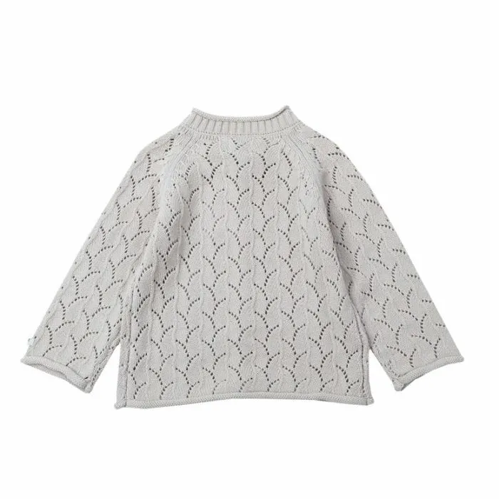 Donsje Amsterdam Sweaters and Cardigans Baby Venna Cardigan Soft Sand