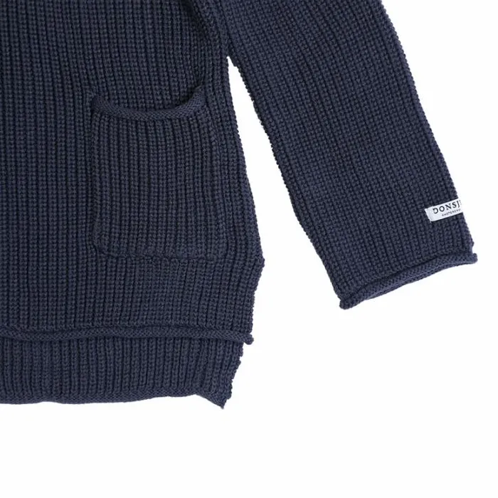 Donsje Amsterdam Sweaters and Cardigans Boys Qtella Sweater Dark Petrol