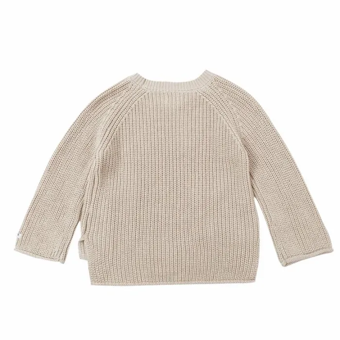 Donsje Amsterdam Sweaters and Cardigans Boys Stella Sweater Soft Sand Donsje Amsterdam Sweaters and Cardigans Boys Stella Sweater Soft Sand