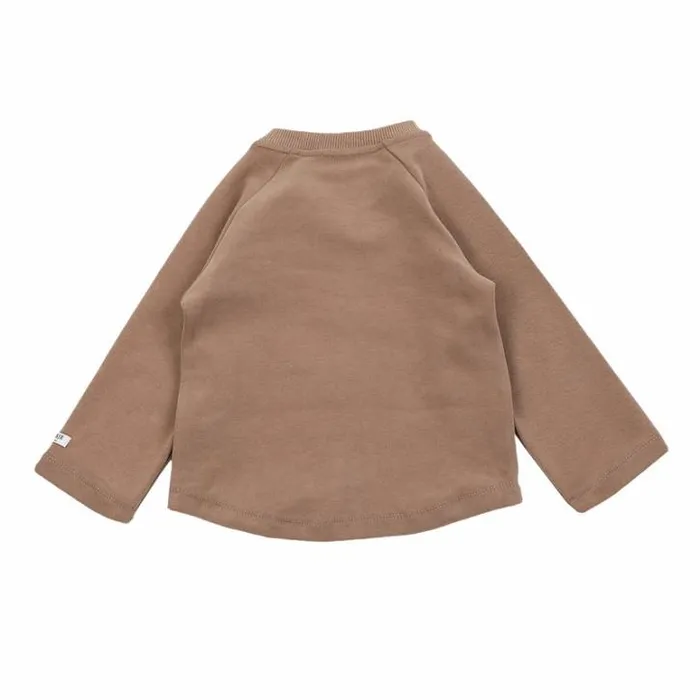 Donsje Amsterdam Sweaters and Cardigans Girls Maas Sweatshirt Mocha