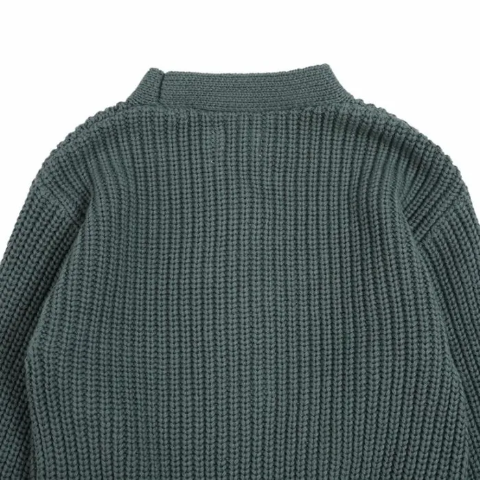 Donsje Amsterdam Sweaters and Cardigans Girls Timeo Cardigan Green Bay